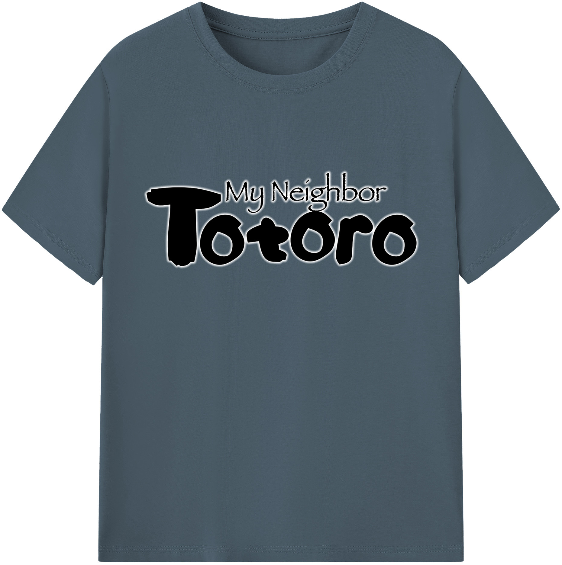 （画像用） となりのトトロ 草壁メイ 草壁サツキ My Neighbor Totoro Satsuki Kusakabe Mei Kusakabe 綿100％半袖Tシャツ（フロントプリント）